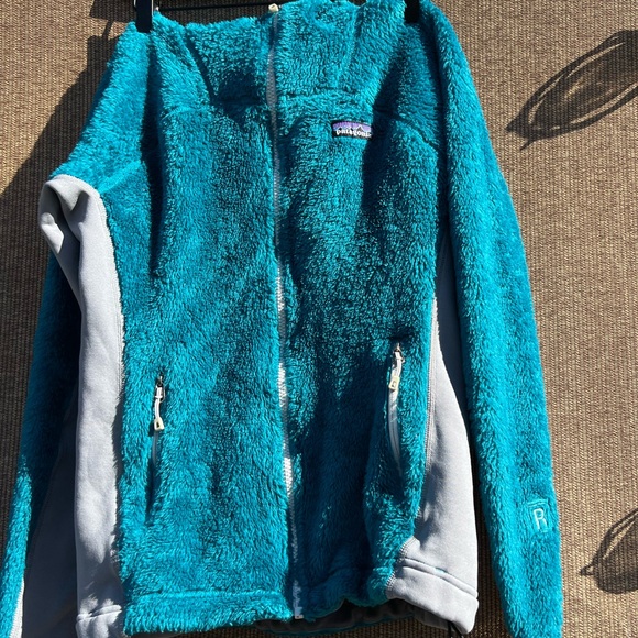 Patagonia Jackets & Blazers - Patagonia Hi Loft R3 Regulator Polartec Hoody Sweater Jacket Womens XS Teal